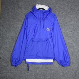 Vintage Men's XLarge Blue Titans Baseball Embroidered Pullover Anorak‎ Jacket